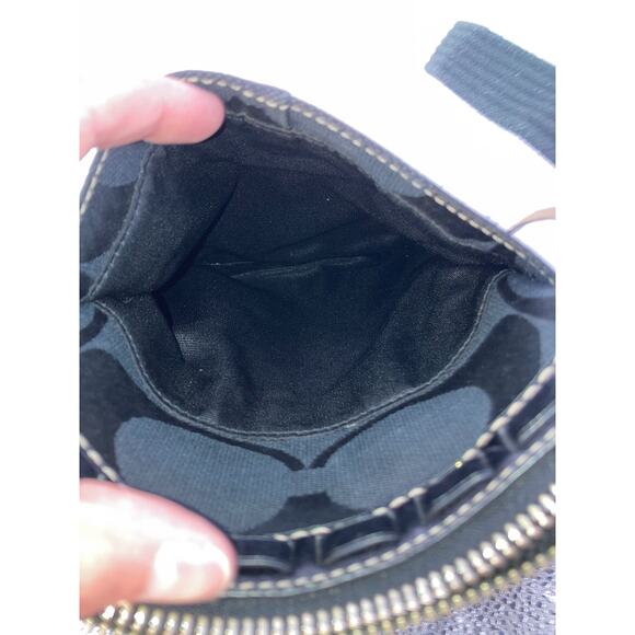 COACH 10266 SIGNATURE CANVAS MULTI PRINT SMALL CROSSBODY BAG - Picture 14 of 16